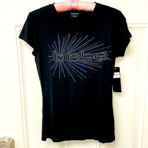 🚨🚨REDUCED🚨🚨New with tags sparkly Bebe tshirt✨✨